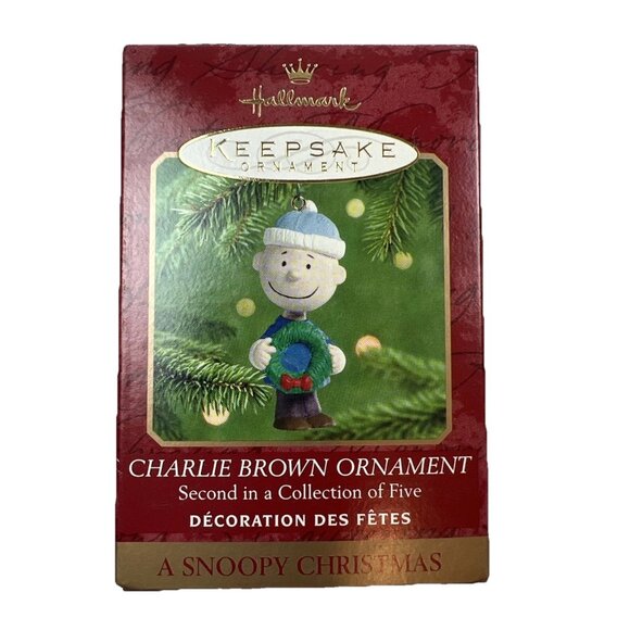 Charlie Brown Ornament Hallmark Keepsake christmas - Picture 1 of 9